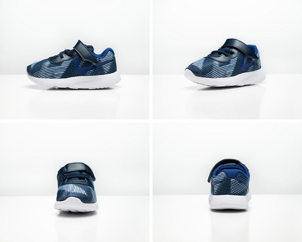 Blue Nike children's sneakers