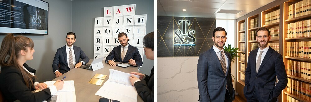 Lawyers having a meeting in Sydney law firm